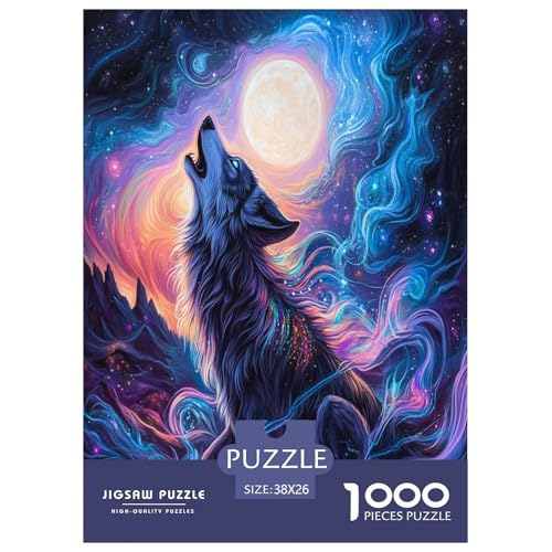 Wolf Puzzle 1000 Teile Schwer Puzzle Spielzeug Lernspiel Impossible Herausforderungsspielzeug Für Erwachsene Kinder 38x26cm/1000pcs Wolf Puzzle 1000 Teile Schwer Puzzle Spielzeug Lernspiel Impossible Herausforderungsspielzeug Für Erwachsene Kinder 38x26cm/1000pcs von RJAVAGFZL