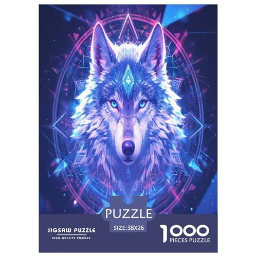 Wolf Puzzles 1000 Teile Schwer Puzzle Spielzeug Lernspiel Impossible Herausforderung Spielzeug Für Erwachsene Kinder 38x26cm/1000pcs Wolf Puzzles 1000 Teile Schwer Puzzle Spielzeug Lernspiel Impossible Herausforderung Spielzeug Für Erwachsene Kinder 38x26cm/1000pcs von RJAVAGFZL