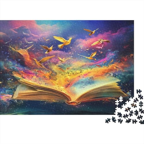 Zauberbücher Puzzle 1000 Teile Puzzle Für Erwachsene Und Kinder Ab 14 Jahren Puzzel 1000pcs (75x50cm) von RJAVAGFZL