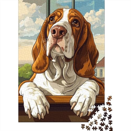 BAdler Puzzle 1000 Teile Schwer Puzzle Spielzeug Pädagogisches Spiel Impossible Herausforderungsspielzeug Für Erwachsene Kinder 1000pcs (75x50cm) von RJLZWKPTF