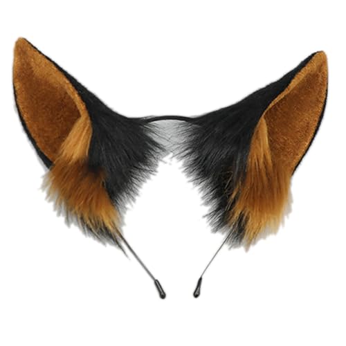 RKJRTK Cosplay-Hundeohr-Haarbänder, Dobermann, Karneval, Anime-Charakter, Haarband, Hundeohr-Haarbänder, Plüsch, Weihnachts-Haarreifen RKJRTK Cosplay-Hundeohr-Haarbänder, Dobermann, Karneval, Anime-Charakter, Haarband, Hundeohr-Haarbänder, Plüsch, Weihnachts-Haarreifen von RKJRTK