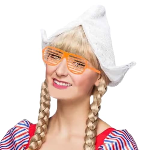 RKJRTK Holland Dutch Hat and Shutter Shading Glasses Set Lace Dutch Hat For Women Cosplay Motto Parties Festival Celebration RKJRTK Holland Dutch Hat and Shutter Shading Glasses Set Lace Dutch Hat For Women Cosplay Motto Parties Festival Celebration von RKJRTK