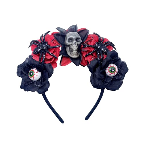 RKJRTK Scary Flower Hairband Dark Series Hairhoop Erwachsener Halloween Stirnband Accessoires Party Cosplay Accessoire Halloween Dress Up Stirnband RKJRTK Scary Flower Hairband Dark Series Hairhoop Erwachsener Halloween Stirnband Accessoires Party Cosplay Accessoire Halloween Dress Up Stirnband von RKJRTK