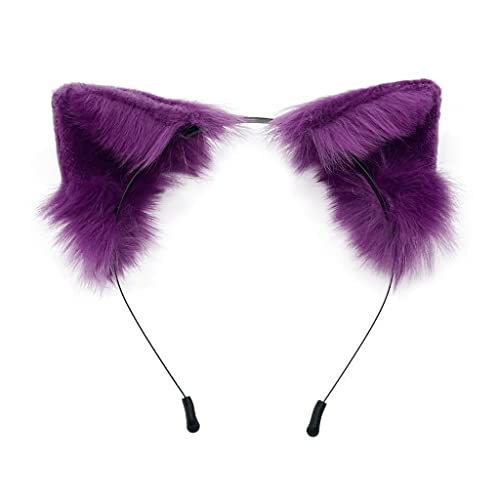 RKJRTK Weiches Tier für Ohren Stirnband Tierohren Kopfschmuck Kätzchen Ohr Haarband Halloween Weihnachten Cosplay Anime Kostüm RKJRTK Weiches Tier für Ohren Stirnband Tierohren Kopfschmuck Kätzchen Ohr Haarband Halloween Weihnachten Cosplay Anime Kostüm von RKJRTK
