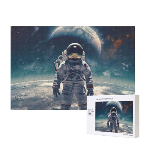 Puzzles, 500 Teile, Astronauten-Puzzle, Holz-Fotopuzzle für Erwachsene, personalisiertes Bild, Puzzle, klassisches Puzzle für Familie, Hochzeit, Geburtstag, Valentinstag, Geschenke, 39,5 x 27,9 cm Puzzles, 500 Teile, Astronauten-Puzzle, Holz-Fotopuzzle für Erwachsene, personalisiertes Bild, Puzzle, klassisches Puzzle für Familie, Hochzeit, Geburtstag, Valentinstag, Geschenke, 39,5 x 27,9 cm von RLDOBOFE