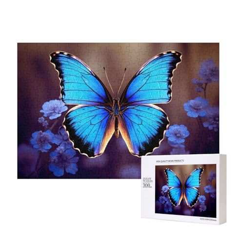 Puzzles 500 Teile Blau Schmetterling Puzzle Holz Fotopuzzle für Erwachsene Personalisiertes Bilderpuzzle Klassisches Puzzle für Familie Hochzeit Geburtstag Valentinstag Geschenke 15,7 x 11 Zoll Puzzles 500 Teile Blau Schmetterling Puzzle Holz Fotopuzzle für Erwachsene Personalisiertes Bilderpuzzle Klassisches Puzzle für Familie Hochzeit Geburtstag Valentinstag Geschenke 15,7 x 11 Zoll von RLDOBOFE