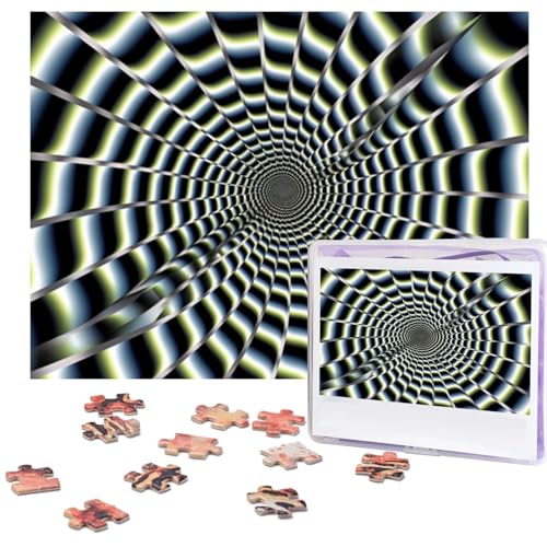 Puzzles 500 Teile Spirale Optische Täuschung GIF Puzzle Holz Fotopuzzle für Erwachsene Personalisiertes Bilderpuzzle Klassisches Puzzle für Familie Hochzeit Valentinstag Geschenke 51,8 x 38,1 cm Puzzles 500 Teile Spirale Optische Täuschung GIF Puzzle Holz Fotopuzzle für Erwachsene Personalisiertes Bilderpuzzle Klassisches Puzzle für Familie Hochzeit Valentinstag Geschenke 51,8 x 38,1 cm von RLDOBOFE