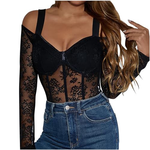 RLEHJN ReizwäSche Sexy Damen Sexy Dienstmädchen Uniform Dessous Kleid Damen Maid Cosplay Spitze Neckholder Kostüm Rollenspiel Sexy Frauen Nachtwäsche Reizwäsche Lingerie Rückenfrei von RLEHJN