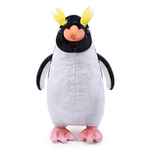 RLOMUTE 11.8 Zoll Gelbbrauenpinguin Plüschtier Meerestiere realistisches Tierspielzeugkissen kuscheliges Begleiter Schlafzimmer Heimdekoration Sammlergeschenk für Kinder Jungen Mädchen RLOMUTE 11.8 Zoll Gelbbrauenpinguin Plüschtier Meerestiere realistisches Tierspielzeugkissen kuscheliges Begleiter Schlafzimmer Heimdekoration Sammlergeschenk für Kinder Jungen Mädchen von RLOMUTE