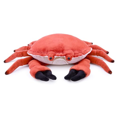 RLOMUTE 15.7 Zoll Braune Krabbe Plüschtier Meerestiere realistisches Tierspielzeugkissen kuscheliges Begleiter Schlafzimmer Heimdekoration Sammlergeschenk für Kinder Jungen Mädchen RLOMUTE 15.7 Zoll Braune Krabbe Plüschtier Meerestiere realistisches Tierspielzeugkissen kuscheliges Begleiter Schlafzimmer Heimdekoration Sammlergeschenk für Kinder Jungen Mädchen von RLOMUTE