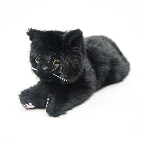RLOMUTE 20.8Zoll Schwarz Katze-Plüschtier realistisches Kätzchen-Stofftier Spielzeug weiches kuscheliges für Gastgeschenke Begleiter Schlafzimmer Auto Heimdekoration Sammlergeschenk für Kinder RLOMUTE 20.8Zoll Schwarz Katze-Plüschtier realistisches Kätzchen-Stofftier Spielzeug weiches kuscheliges für Gastgeschenke Begleiter Schlafzimmer Auto Heimdekoration Sammlergeschenk für Kinder von RLOMUTE