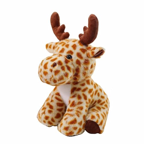 RLOMUTE 8 Zoll Elch Plüschtier REH Stofftier weiches Hirsch kuscheliges für Gastgeschenke Begleiter Schlafzimmer Auto Weihnachten Heimdekoration Sammlergeschenk für Kinder Jungen Mädchen Braun RLOMUTE 8 Zoll Elch Plüschtier REH Stofftier weiches Hirsch kuscheliges für Gastgeschenke Begleiter Schlafzimmer Auto Weihnachten Heimdekoration Sammlergeschenk für Kinder Jungen Mädchen Braun von RLOMUTE