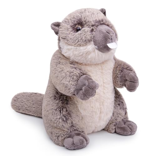RLOMUTE 9.8 Zoll grau Murmeltier-Plüschtier realistisches Stofftier weiches Spielzeug kuscheliges für Gastgeschenke Begleiter Schlafzimmer Heimdekoration Sammlergeschenk für Kinder Jungen Mädchen RLOMUTE 9.8 Zoll grau Murmeltier-Plüschtier realistisches Stofftier weiches Spielzeug kuscheliges für Gastgeschenke Begleiter Schlafzimmer Heimdekoration Sammlergeschenk für Kinder Jungen Mädchen von RLOMUTE