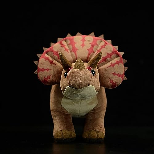 RLOMUTE Dinosaurier Kuscheliges Spielzeug Plüschtier Realistisches Dino Plüsch Stofftier Weiches für Gastgeschenke Schlafzimmer Heimdekoration Sammlergeschenk für Kinder Jungen Mädchen - Triceratops RLOMUTE Dinosaurier Kuscheliges Spielzeug Plüschtier Realistisches Dino Plüsch Stofftier Weiches für Gastgeschenke Schlafzimmer Heimdekoration Sammlergeschenk für Kinder Jungen Mädchen - Triceratops von RLOMUTE