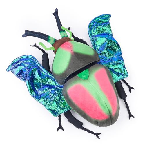 RLOMUTE Hirschkäfer Plüschtier realistisches Stofftier weiches Käfer Insect Beetle kuscheliges für Gastgeschenke Begleiter Schlafzimmer Auto Heimdekoration für Kinder Jungen Mädchen 9,8 Zoll grün RLOMUTE Hirschkäfer Plüschtier realistisches Stofftier weiches Käfer Insect Beetle kuscheliges für Gastgeschenke Begleiter Schlafzimmer Auto Heimdekoration für Kinder Jungen Mädchen 9,8 Zoll grün von RLOMUTE