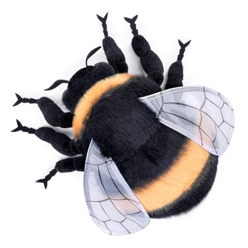 RLOMUTE Hummel Plüschtier realistisches Stofftier weiches bee Insect kuscheliges für Gastgeschenke Begleiter Schlafzimmer Auto Heimdekoration Sammlergeschenk für Kinder Jungen Mädchen 7.8 Zoll Orange RLOMUTE Hummel Plüschtier realistisches Stofftier weiches bee Insect kuscheliges für Gastgeschenke Begleiter Schlafzimmer Auto Heimdekoration Sammlergeschenk für Kinder Jungen Mädchen 7.8 Zoll Orange von RLOMUTE