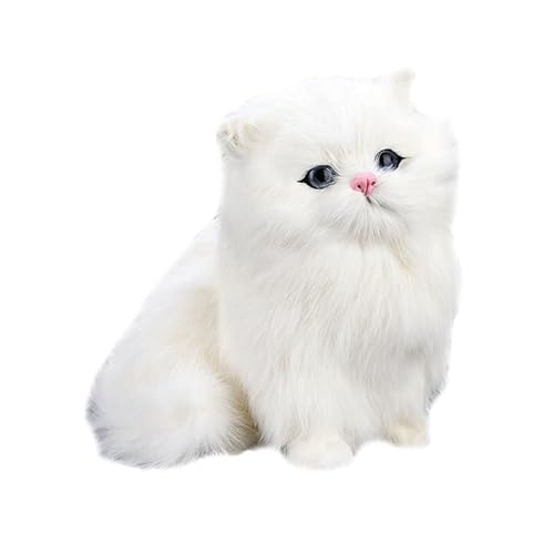 RLOMUTE Katze Kuscheliges Spielzeug Plüschtier Realistisches Harzornamente Stofftier Weiches für Gastgeschenke Schlafzimmer Heimdekoration Sammlergeschenk für Kinder Jungen Mädchen 6.3zoll RLOMUTE Katze Kuscheliges Spielzeug Plüschtier Realistisches Harzornamente Stofftier Weiches für Gastgeschenke Schlafzimmer Heimdekoration Sammlergeschenk für Kinder Jungen Mädchen 6.3zoll von RLOMUTE