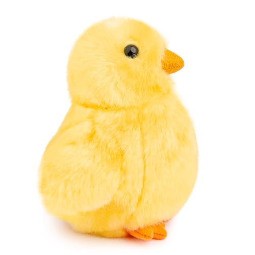 RLOMUTE Niedlicher Bauernhof Spielzeug - Klein Huhn Plüschtier Stofftier Weiches Huhn Kuscheliges für Gastgeschenke Begleiter Schlafzimmer Heimdekoration für Kinder Jungen Mädchen 5.5Zoll Gelb RLOMUTE Niedlicher Bauernhof Spielzeug - Klein Huhn Plüschtier Stofftier Weiches Huhn Kuscheliges für Gastgeschenke Begleiter Schlafzimmer Heimdekoration für Kinder Jungen Mädchen 5.5Zoll Gelb von RLOMUTE