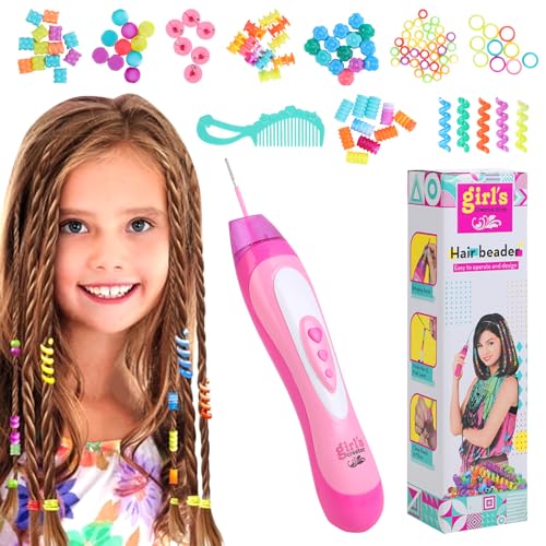Geschenk für Mädchen - Haarschmuck Set mit Haarflechtmaschine, Haarflechtmaschine Mädchen, DIY Haardekoration, Flechtmaschine für Kinder, kreative Haarstyles Geschenk für Mädchen - Haarschmuck Set mit Haarflechtmaschine, Haarflechtmaschine Mädchen, DIY Haardekoration, Flechtmaschine für Kinder, kreative Haarstyles von RMIVEGLIA