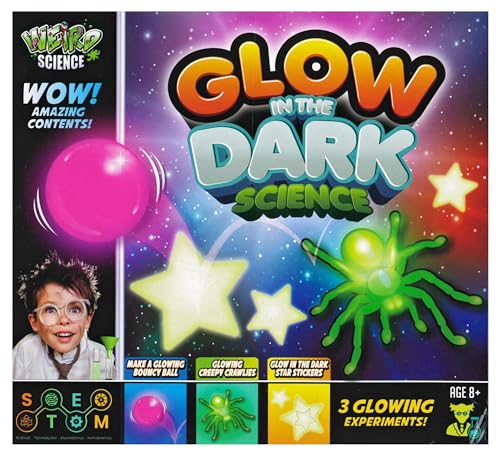 RMS Glow in the Dark Science Kit Make Your Own Glowing Experiments Kids Activity Set, RMS-R09-0138-D von RMS