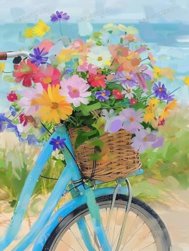 1000 Teile Holzpuzzles für Erwachsene - Ölblumenfahrrad - Freizeitgeschenk für alle - Bestes Geschenk für Geburtstagsfeier - Stressfreies Starterpuzzle für Erwachsene Anfänger 1000 Teile Holzpuzzles für Erwachsene - Ölblumenfahrrad - Freizeitgeschenk für alle - Bestes Geschenk für Geburtstagsfeier - Stressfreies Starterpuzzle für Erwachsene Anfänger von RMSGOZO