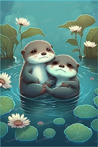 1000 Teile Puzzles für Erwachsene - Cartoon Teich Wasser Faultier Holzpuzzle für Erwachsene Anfänger, Entspannen Sie sich vom täglichen Leben, für Familien-Bindungsaktivitäten 1000 Teile Puzzles für Erwachsene - Cartoon Teich Wasser Faultier Holzpuzzle für Erwachsene Anfänger, Entspannen Sie sich vom täglichen Leben, für Familien-Bindungsaktivitäten von RMSGOZO