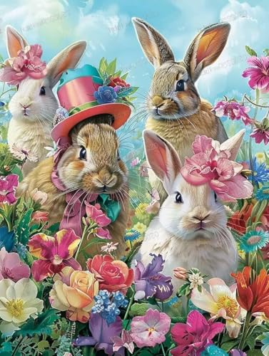 1000 Teile Puzzles für Erwachsene - Gartenhasen Holzpuzzle für Erwachsene Anfänger, Entspannen Sie sich vom Alltag, für Familien-Bindungsaktivitäten 1000 Teile Puzzles für Erwachsene - Gartenhasen Holzpuzzle für Erwachsene Anfänger, Entspannen Sie sich vom Alltag, für Familien-Bindungsaktivitäten von RMSGOZO