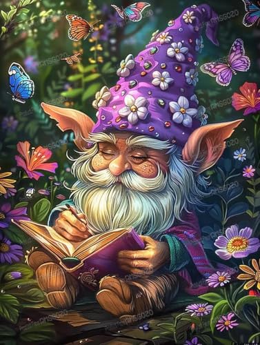 1000 Teile Puzzles für Erwachsene - Gartenzwerg Ältere Holzpuzzle für Erwachsene Anfänger, Entspannen Sie sich vom Alltag, für Familien-Bindungsaktivitäten 1000 Teile Puzzles für Erwachsene - Gartenzwerg Ältere Holzpuzzle für Erwachsene Anfänger, Entspannen Sie sich vom Alltag, für Familien-Bindungsaktivitäten von RMSGOZO