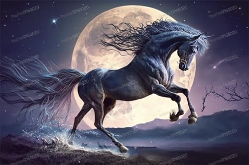 1000 Teile Puzzles für Erwachsene - Lawinenpferde Holzpuzzle für Erwachsene Anfänger, Entspannen Sie sich vom Alltag, für Familien-Bindungsaktivitäten 1000 Teile Puzzles für Erwachsene - Lawinenpferde Holzpuzzle für Erwachsene Anfänger, Entspannen Sie sich vom Alltag, für Familien-Bindungsaktivitäten von RMSGOZO
