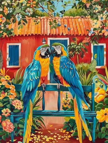 1000 Teile Puzzles für Erwachsene - Vintage Blume Papagei Holzpuzzle für Erwachsene Anfänger, Entspannen Sie sich vom täglichen Leben, für Familien-Bindungsaktivitäten 1000 Teile Puzzles für Erwachsene - Vintage Blume Papagei Holzpuzzle für Erwachsene Anfänger, Entspannen Sie sich vom täglichen Leben, für Familien-Bindungsaktivitäten von RMSGOZO