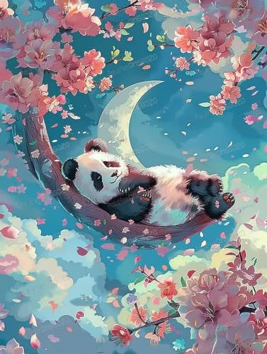 1000-teiliges Puzzle, Kirschblüten-Panda, lustiges Familien-Puzzle, 50,8 x 76,2 cm, recycelbare Holz-Puzzleteile, Lieblingsraumdekoration oder Geschenke 1000-teiliges Puzzle, Kirschblüten-Panda, lustiges Familien-Puzzle, 50,8 x 76,2 cm, recycelbare Holz-Puzzleteile, Lieblingsraumdekoration oder Geschenke von RMSGOZO