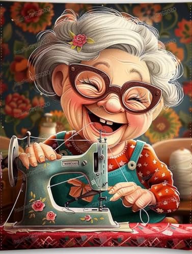 120 Stück Holzpuzzles für Erwachsene - Cartoon Süße Oma - Freizeitgeschenk für alle - Bestes Geschenk für Geburtstagsfeier - Stressfreies Starterpuzzle für Erwachsene Anfänger 120 Stück Holzpuzzles für Erwachsene - Cartoon Süße Oma - Freizeitgeschenk für alle - Bestes Geschenk für Geburtstagsfeier - Stressfreies Starterpuzzle für Erwachsene Anfänger von RMSGOZO