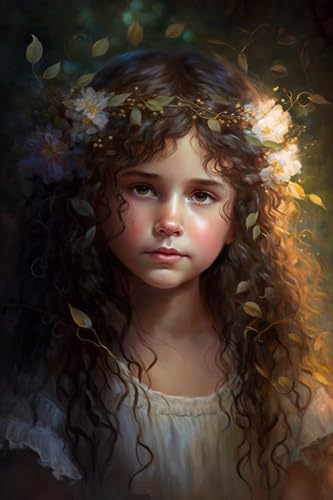 200 Teile RMSGOZO Blumenmädchen Puzzles für Erwachsene - Vintage Curly Girl - Charaktere Puzzles, Familie Eltern-Kind-Interaktion & Geschenke 200 Teile RMSGOZO Blumenmädchen Puzzles für Erwachsene - Vintage Curly Girl - Charaktere Puzzles, Familie Eltern-Kind-Interaktion & Geschenke von RMSGOZO