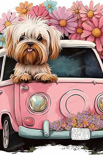 500 Teile Holzpuzzles - Rosa Auto Welpe - Puzzles für Erwachsene, jedes Stück ist ein Unikat, perfektes Familien-Freizeitgeschenk & Geschenke - Puzzles Sammlerstücke 500 Teile Holzpuzzles - Rosa Auto Welpe - Puzzles für Erwachsene, jedes Stück ist ein Unikat, perfektes Familien-Freizeitgeschenk & Geschenke - Puzzles Sammlerstücke von RMSGOZO