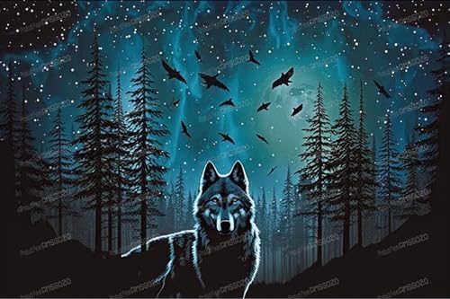 500 Teile Holzpuzzles für Erwachsene - Waldwolf - Freizeitgeschenk für alle - Bestes Geschenk für Geburtstagsfeier - Stressfreies Starterpuzzle für Erwachsene Anfänger 500 Teile Holzpuzzles für Erwachsene - Waldwolf - Freizeitgeschenk für alle - Bestes Geschenk für Geburtstagsfeier - Stressfreies Starterpuzzle für Erwachsene Anfänger von RMSGOZO