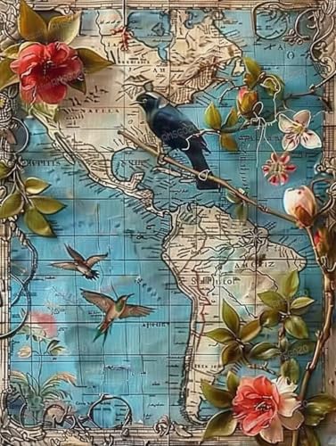 500 Teile Puzzles für Erwachsene - Abstrakte Blumenkarte Holzpuzzle für Erwachsene Anfänger, Entspannen Sie sich vom Alltag, für Familien-Bindungsaktivitäten 500 Teile Puzzles für Erwachsene - Abstrakte Blumenkarte Holzpuzzle für Erwachsene Anfänger, Entspannen Sie sich vom Alltag, für Familien-Bindungsaktivitäten von RMSGOZO