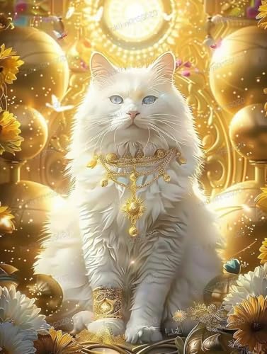 500 Teile Puzzles für Erwachsene - Heilige weiße Katze Holzpuzzle für Erwachsene Anfänger, Entspannen Sie sich vom täglichen Leben, für Familien-Bindungsaktivitäten 500 Teile Puzzles für Erwachsene - Heilige weiße Katze Holzpuzzle für Erwachsene Anfänger, Entspannen Sie sich vom täglichen Leben, für Familien-Bindungsaktivitäten von RMSGOZO