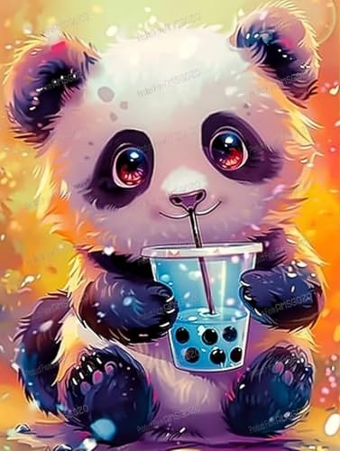 500 Teile Puzzles für Erwachsene - Milchtee Panda Holzpuzzle für Erwachsene Anfänger, Entspannen Sie sich vom Alltag, für Familien-Bindungsaktivitäten 500 Teile Puzzles für Erwachsene - Milchtee Panda Holzpuzzle für Erwachsene Anfänger, Entspannen Sie sich vom Alltag, für Familien-Bindungsaktivitäten von RMSGOZO