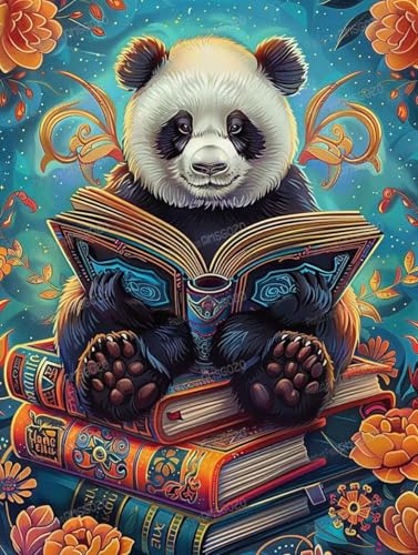 500 Teile Puzzles für Erwachsene - Panda Lesen Ein Buch Holzpuzzle für Erwachsene Anfänger, Entspannen Sie sich vom Alltag, für Familien-Bindungsaktivitäten 500 Teile Puzzles für Erwachsene - Panda Lesen Ein Buch Holzpuzzle für Erwachsene Anfänger, Entspannen Sie sich vom Alltag, für Familien-Bindungsaktivitäten von RMSGOZO