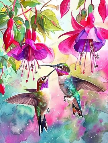 500-teilige Holzpuzzles für Erwachsene, Aquarell-Blumenkolibri, Freizeitgeschenk für alle, bestes Geschenk für Geburtstagsparty, stressfreies Starter-Puzzle für Erwachsene und Anfänger 500-teilige Holzpuzzles für Erwachsene, Aquarell-Blumenkolibri, Freizeitgeschenk für alle, bestes Geschenk für Geburtstagsparty, stressfreies Starter-Puzzle für Erwachsene und Anfänger von RMSGOZO