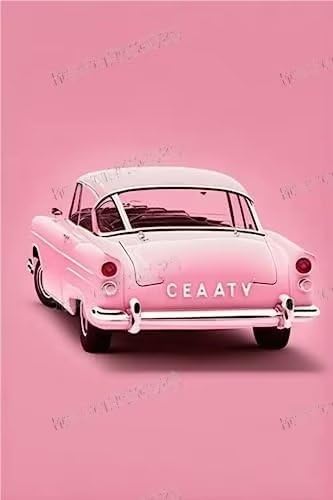 70 Stück Auto Puzzle für Erwachsene, rosa Auto Puzzle, modernes Minimalismus Puzzle, intellektuelles Lernspielzeug, Sammlerstück, Heimdekoration, Dekoration 70 Stück Auto Puzzle für Erwachsene, rosa Auto Puzzle, modernes Minimalismus Puzzle, intellektuelles Lernspielzeug, Sammlerstück, Heimdekoration, Dekoration von RMSGOZO
