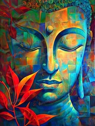 Abstraktes Buddha-Holz-Puzzle, 1000 Teile, 1000-teiliges Puzzle, 50,8 x 76,2 cm, lustige Indoor-Aktivität, Geschenkposter, Geduldsteigerung, Stressabbau-Geschenke Abstraktes Buddha-Holz-Puzzle, 1000 Teile, 1000-teiliges Puzzle, 50,8 x 76,2 cm, lustige Indoor-Aktivität, Geschenkposter, Geduldsteigerung, Stressabbau-Geschenke von RMSGOZO
