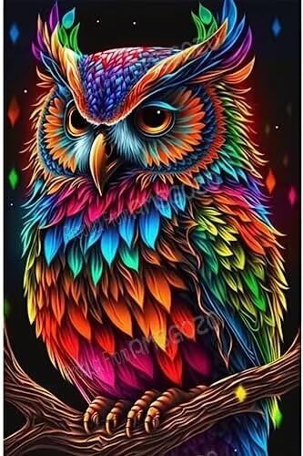Bunte Eule 500 Teile Puzzles – Cartoon-Tier-Puzzle für Anfänger, jedes Stück ist einzigartig, beste Geschenke für Familie Bunte Eule 500 Teile Puzzles – Cartoon-Tier-Puzzle für Anfänger, jedes Stück ist einzigartig, beste Geschenke für Familie von RMSGOZO