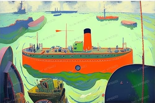 Cartoon Green Sea Voyage 70 Teile Puzzles - Landschaft Puzzle für Anfänger, jedes Stück ist einzigartig, beste Geschenke für Familie Cartoon Green Sea Voyage 70 Teile Puzzles - Landschaft Puzzle für Anfänger, jedes Stück ist einzigartig, beste Geschenke für Familie von RMSGOZO