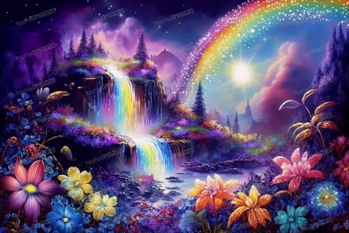 Erwachsene 70 Teile Puzzles Rainbow Wonderland - Landschaft Holzpuzzle Spielzeug für jedes Alter - Jedes Stück ist ein Unikat - Bestes Geschenk für Geburtstagsfeier - DIY für Wanddekoration Puzzles Erwachsene 70 Teile Puzzles Rainbow Wonderland - Landschaft Holzpuzzle Spielzeug für jedes Alter - Jedes Stück ist ein Unikat - Bestes Geschenk für Geburtstagsfeier - DIY für Wanddekoration Puzzles von RMSGOZO