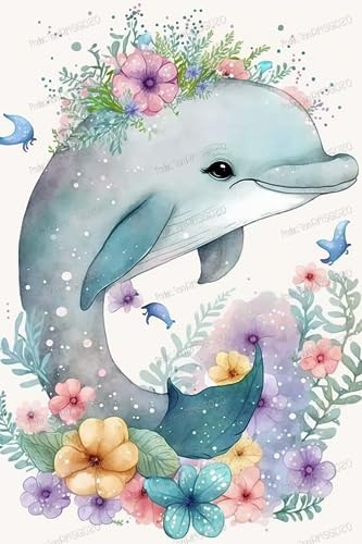 Flower Little Whale 70 Teile Puzzles - Niedliches Meerestier-Puzzle für Anfänger, jedes Stück ist einzigartig, beste Geschenke für Familie Flower Little Whale 70 Teile Puzzles - Niedliches Meerestier-Puzzle für Anfänger, jedes Stück ist einzigartig, beste Geschenke für Familie von RMSGOZO