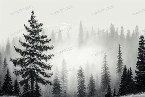 Foggy Forest 70 Teile Puzzles - Landschaft Puzzle für Anfänger, jedes Stück ist einzigartig, beste Geschenke für Familie Foggy Forest 70 Teile Puzzles - Landschaft Puzzle für Anfänger, jedes Stück ist einzigartig, beste Geschenke für Familie von RMSGOZO