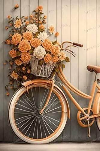 Gelbe Rosen Fahrrad 70 Teile Puzzles - Retro Romantisches Puzzle für Anfänger, jedes Stück ist einzigartig, beste Geschenke für Familie Gelbe Rosen Fahrrad 70 Teile Puzzles - Retro Romantisches Puzzle für Anfänger, jedes Stück ist einzigartig, beste Geschenke für Familie von RMSGOZO