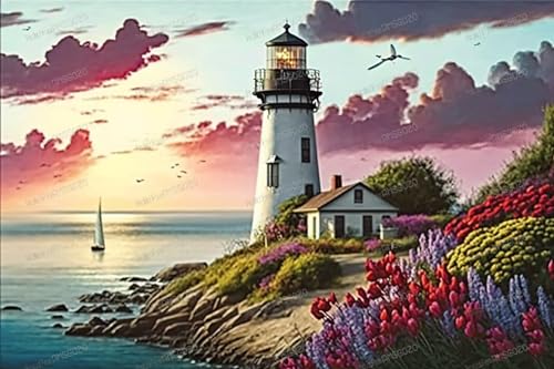 Holz-Puzzle, Motiv: Leuchtturm und Hafen, 1000 Teile, 50,8 x 76,2 cm, lustige Indoor-Aktivität, Geschenkposter, Geduldsteigerung, Stressabbau, Geschenke Holz-Puzzle, Motiv: Leuchtturm und Hafen, 1000 Teile, 50,8 x 76,2 cm, lustige Indoor-Aktivität, Geschenkposter, Geduldsteigerung, Stressabbau, Geschenke von RMSGOZO