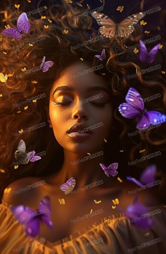 Holz-Puzzle, Motiv: Schmetterling, afrikanische Frau, 1000 Teile, 50,8 x 76,2 cm, lustige Indoor-Aktivität, Geschenkposter, Geduldsteigerung, Stressabbau, Geschenke Holz-Puzzle, Motiv: Schmetterling, afrikanische Frau, 1000 Teile, 50,8 x 76,2 cm, lustige Indoor-Aktivität, Geschenkposter, Geduldsteigerung, Stressabbau, Geschenke von RMSGOZO